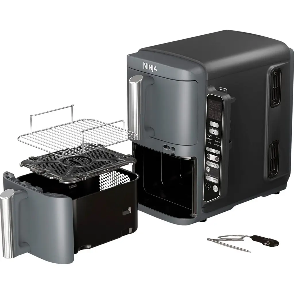 Мультипіч Ninja Double Stack XL 2-Level Hot Air Fryer SL451EU [126263] - фото 11