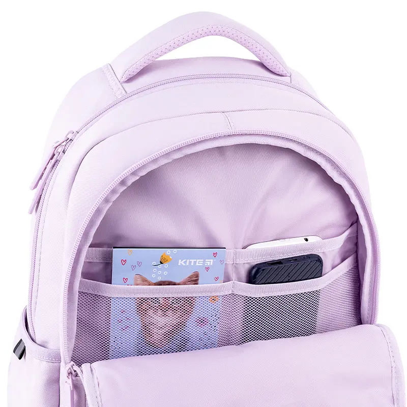 Рюкзак GoPack Education 183 бузковий Бузковий (GO26-183M-1) - фото 13