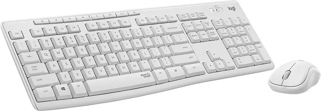 Комплект клавіатура + миша Logitech MK295 Silent Wireless Combo Off-White [920-009824] [80169] - фото 2