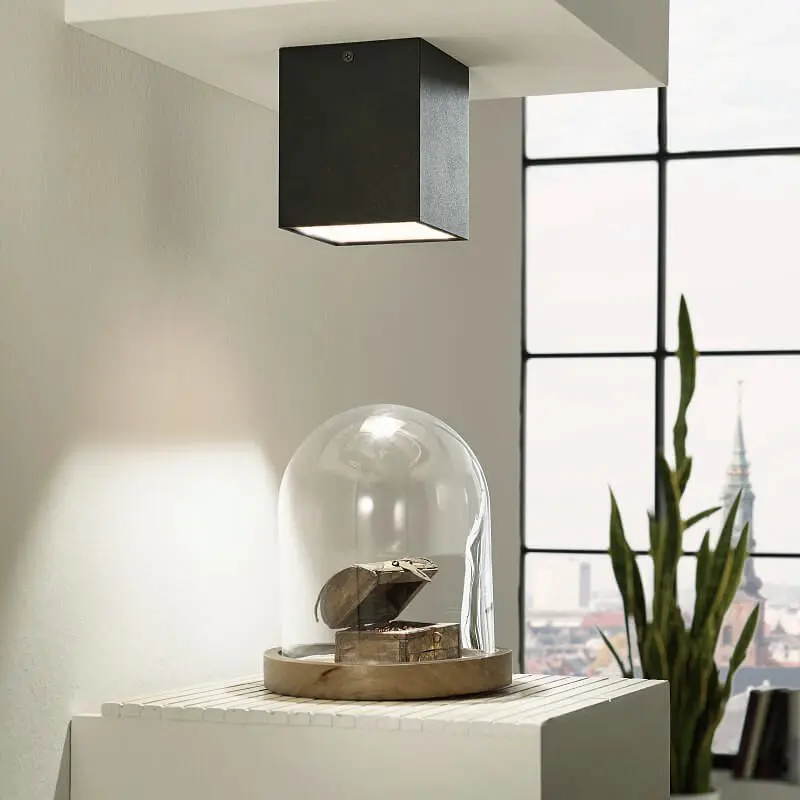 Подсветка тубус Brille накладная AL-710/1 GU5.3 BK/WH MR16 36-294 - фото 4