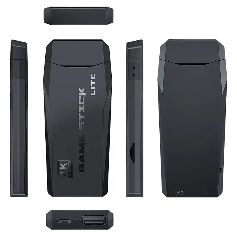 Ігрова консоль Data Frog M8 H133 Game Stick Lite 64GB ТВ приставка геймстик + 20000 відеоігор - фото 6