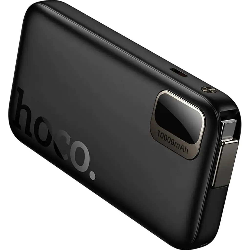 Зовнішній акумулятор Hoco Q51 Key 10000mAh 20W Black (6942007671514) [172717] - фото 4
