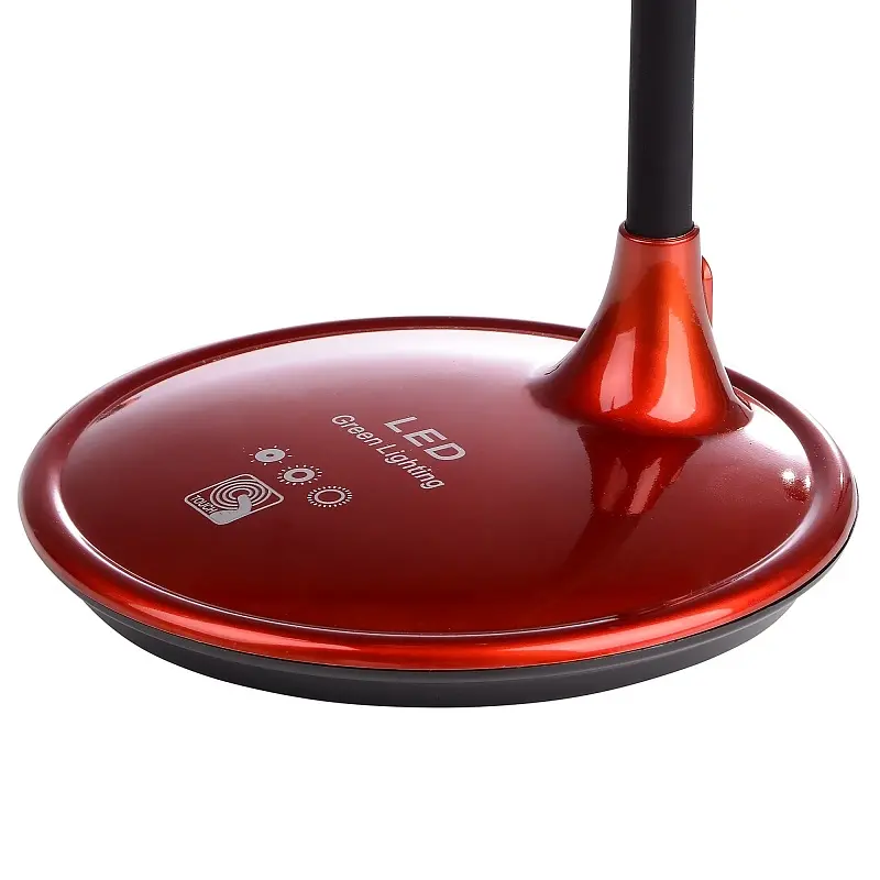 Настільна лампа Brille на гнучкій ніжці сенсорна SL-66 5W red - фото 10