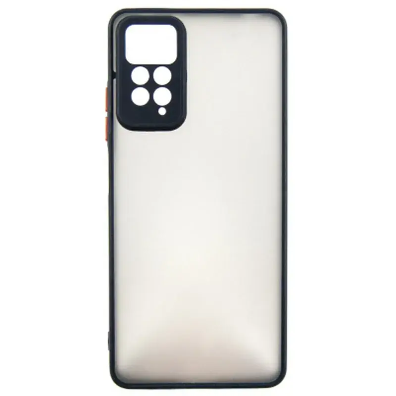Чохол до мобільного телефона Dengos Matte Xiaomi Redmi Note 12 Pro 4g (black) (DG-TPU-MATT-122)