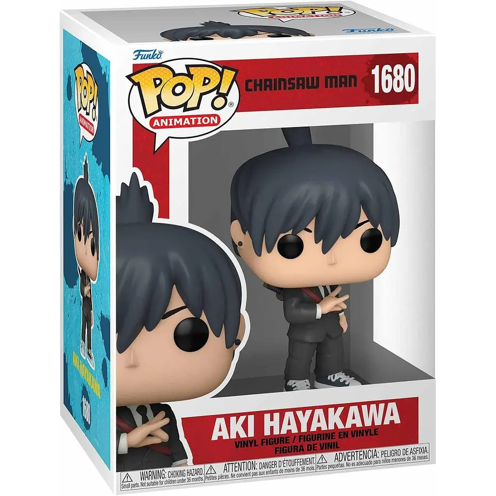 Фігурка Funko Pop Людина Бензопила Акі Chainsaw Man Aki 10 см CM A 1680 - фото 3