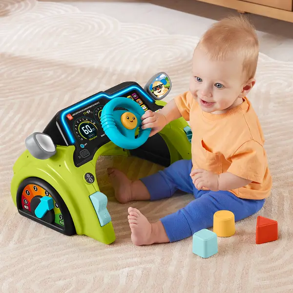 Интерактивный руль Fisher-Price Маленький водитель с технологией Smart Stages - фото 5