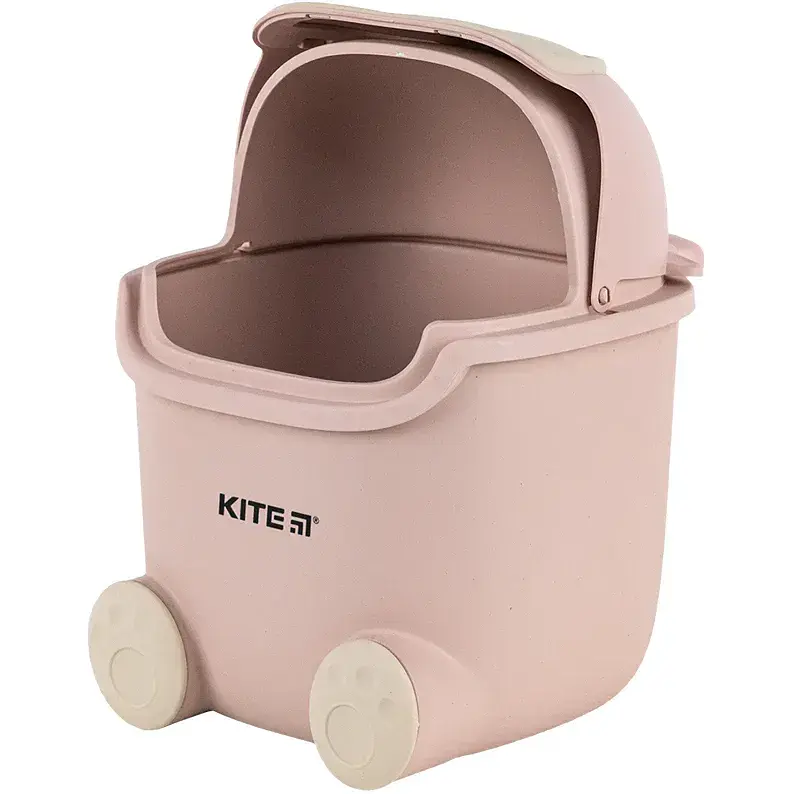 Настольный контейнер для мусора Kite розовый (K24-009-5) - фото 4