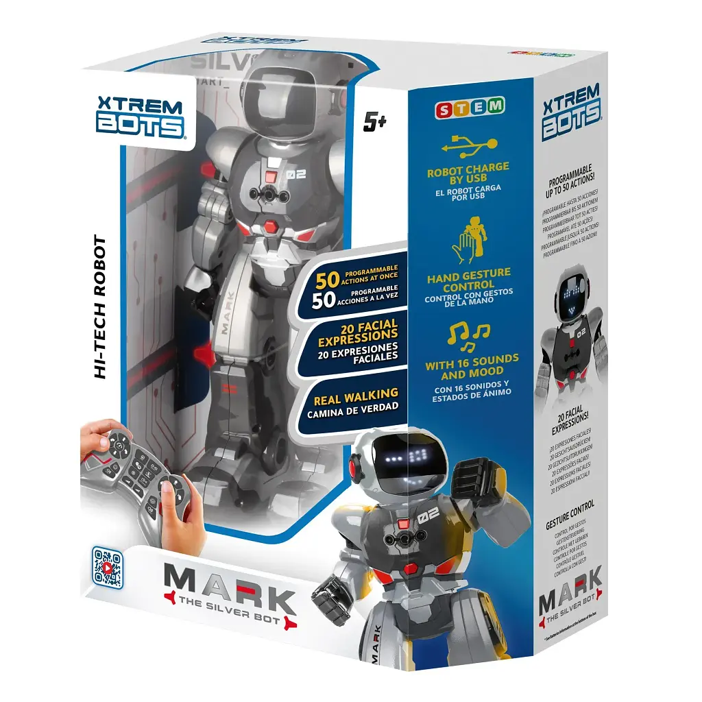 Робот Марк STEM XT3803275 Різнокольоровий   (8436598032758) - фото 3