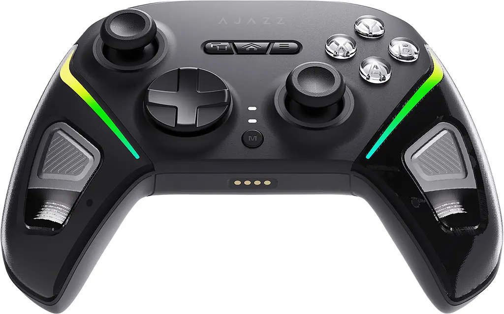 Бездротовий геймпад Ajazz GP100S RGB із зарядною станцією чорний (GP100S-B) - фото 5