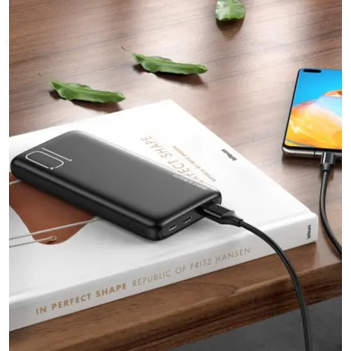 Портативный внешний аккумулятор XO PR182 10000mAh (Черный) - фото 6