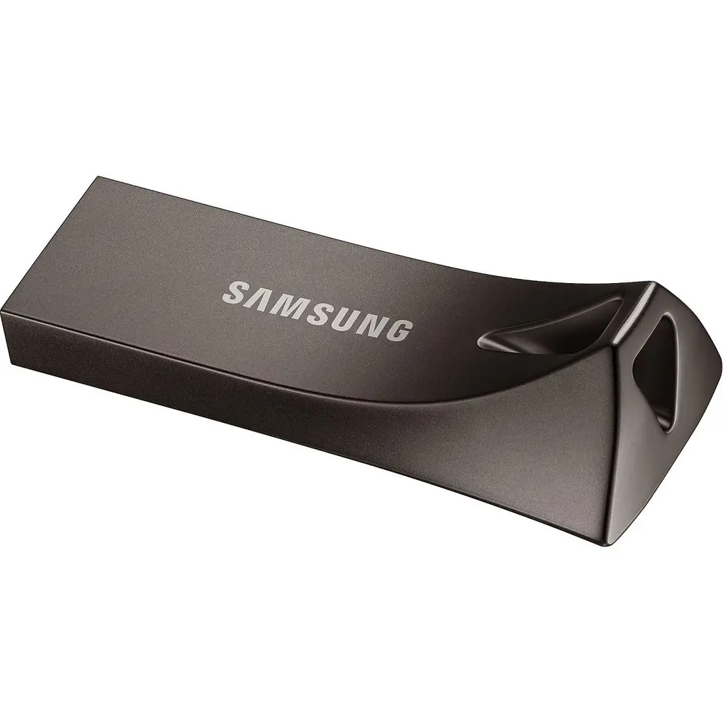 USB флеш-накопичувач Samsung Bar Plus 128GB USB-A 3.1 Titan Gray (MUF-128BE4/APC) [136853] - фото 4