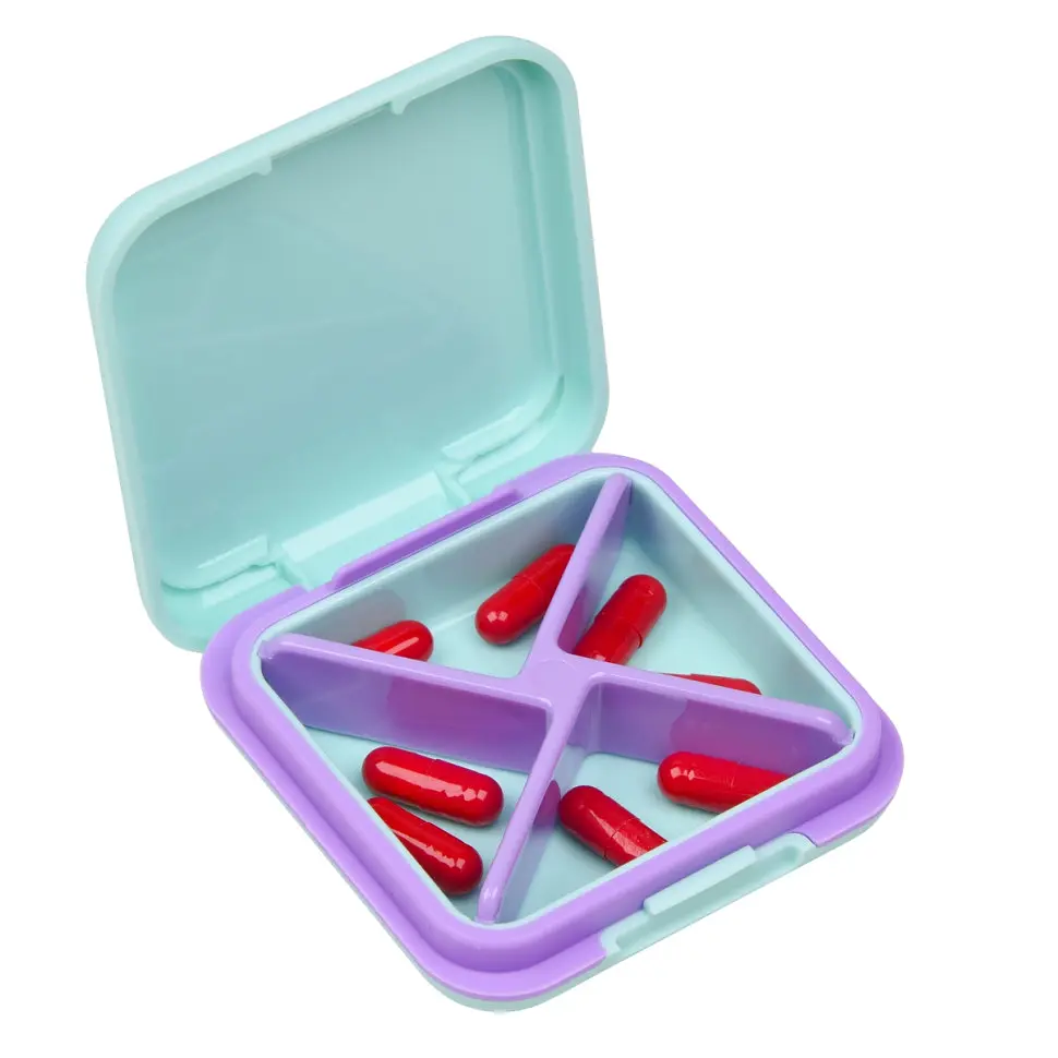 Кейс для капсул Fitseven UZSPACE TP005ML, м’ятний з лавандовим - фото 3