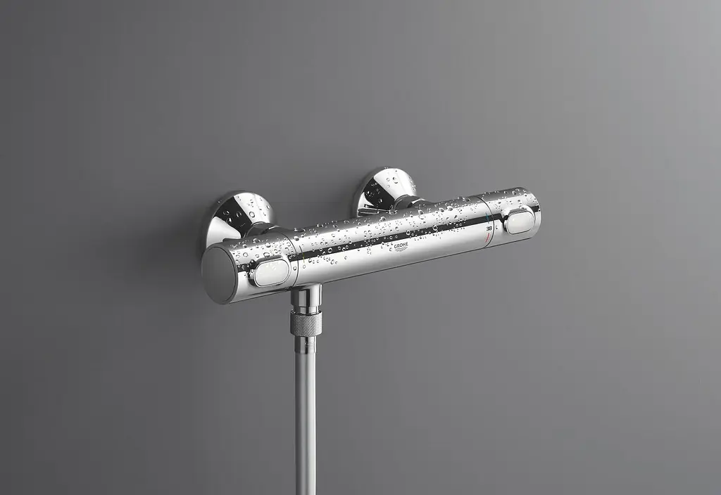 Душова система з термостатом Grohe Vitalio System 200 Flex Precision Flow UA202908TR, Хром - фото 9