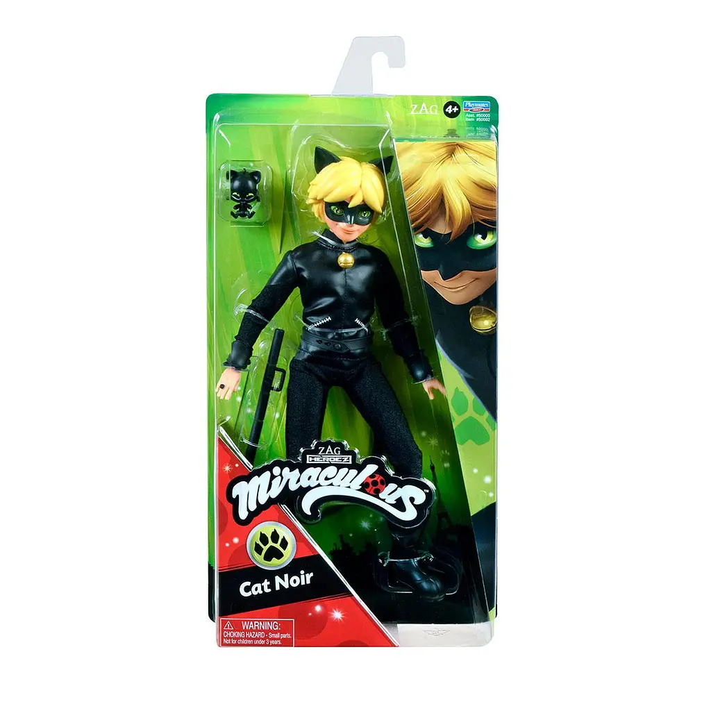 Лялька-хлопчик "ЛЕДІ БАГ І СУПЕР-КІТ" S2 - СУПЕР-КІТ (27 cm, з аксес.) Miraculous 50002 - фото 8