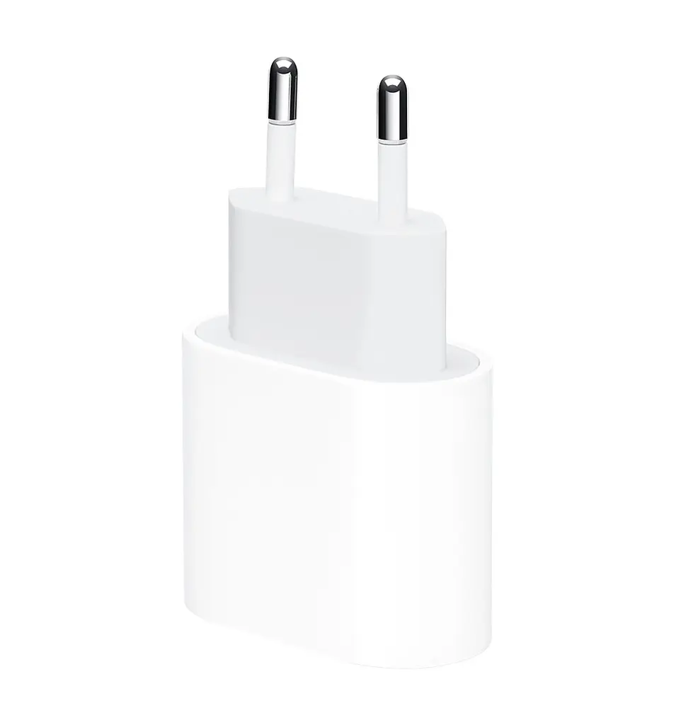 Адаптер живлення Power Adapter USB-C 20W, зарядний пристрій для телефону, білий - фото 4