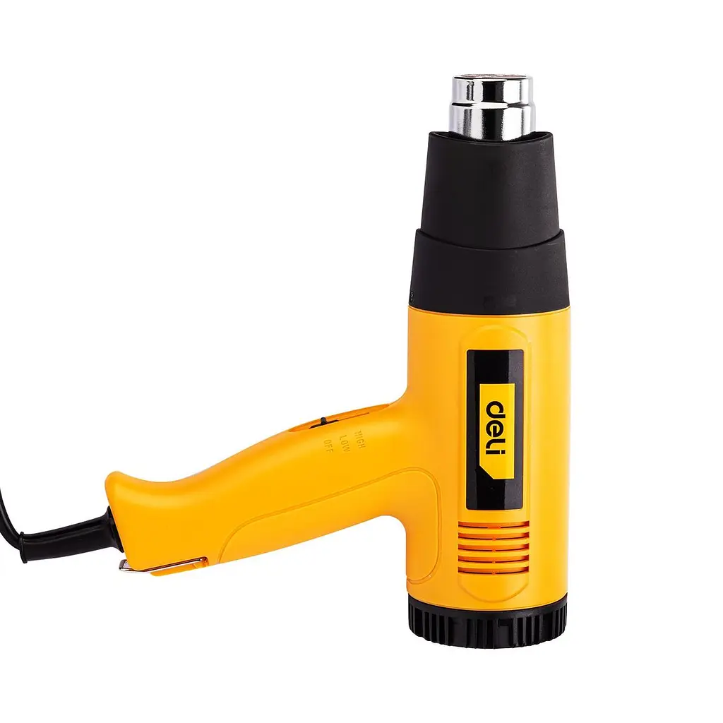 Фен будівельний електричний 2000 (Вт) Deli EDL391201 - фото 4