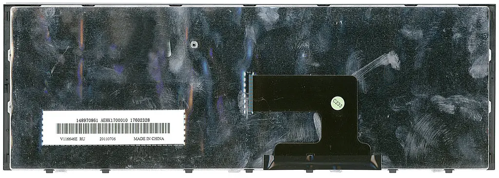 Клавіатура для ноутбука Sony Vaio (VPC-EH, VPCEH) Black, (Black Frame) - фото 2