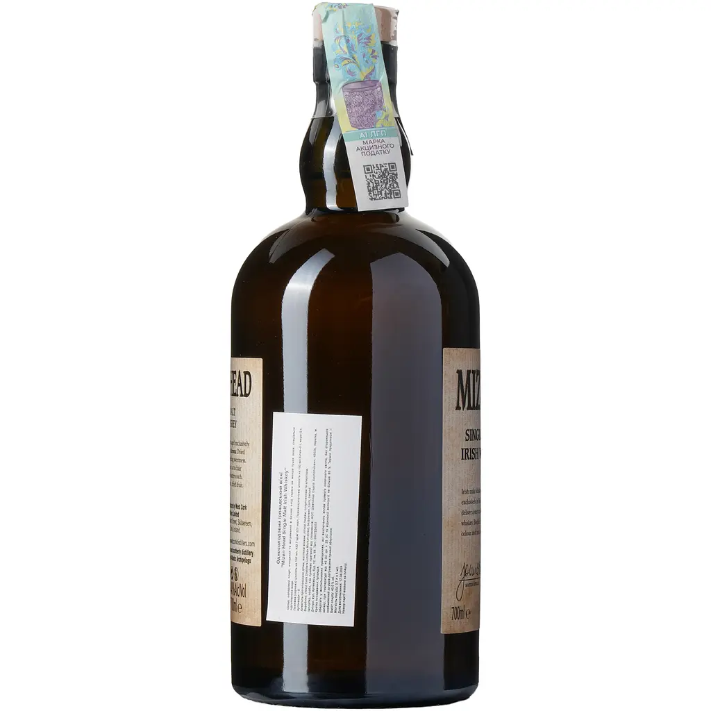 Віскі Mizen Head Single Malt Irish Whiskey 40% 0.7 л - фото 4