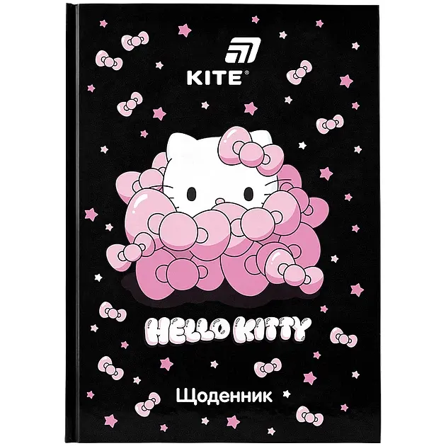 Щоденник шк. А5 "Kite" №HK26-262-1 Hello Kitty тв.обкл.