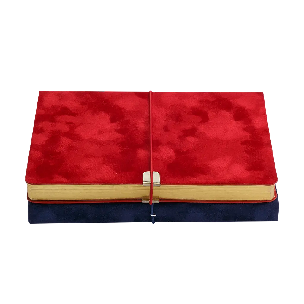Щоденник недатований Buromax Velour A5 штучна шкіра 336 сторінок блакитний (BM.20770-14) - фото 4