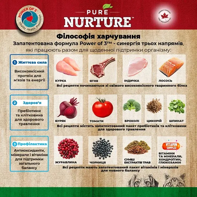 Сухой корм Pure Nurture для взрослых кошек с лососем и ячменем 1.5 кг - фото 2
