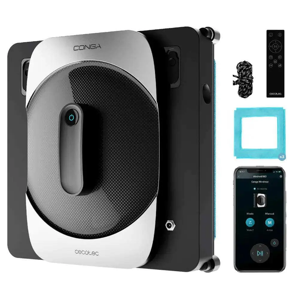Робот для мойки окон Cecotec Conga Windroid 1290 DoubleSpray Connected - фото 2