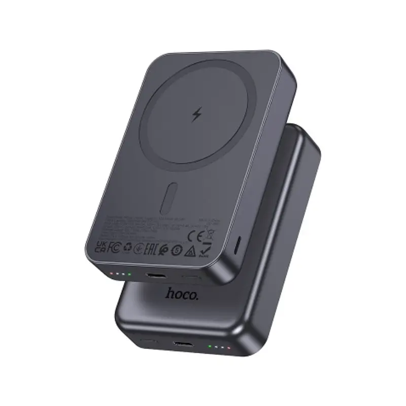 Зовнішній аккумулятор HOCO J160A Original PD20W magnetic power bank(10000mAh) чорний