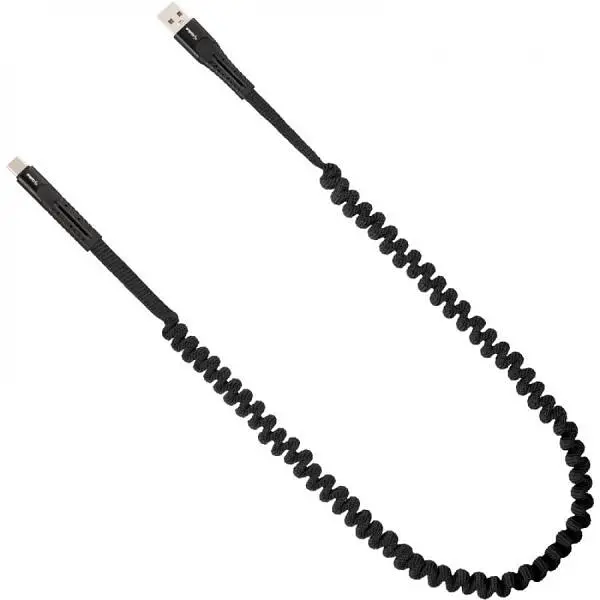 USB кабель Gelius Pro Spring Cable Type-C 2.4 А 1.2 м GP-UC101 Black - фото 6