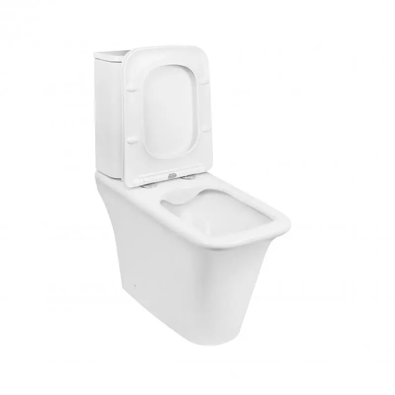 Унітаз-компакт QTAP Kalao Rimless QT08221213AW c бачком і сидінням Soft Close дюропласт - фото 3