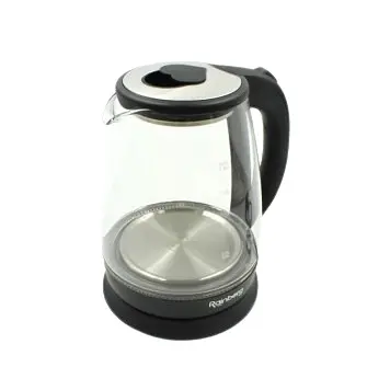 Електрочайник Rainberg RB 902 скляний з LED-підсвічуванням 1,8 л 2200 Вт чорний (RB 902_405) - фото 3