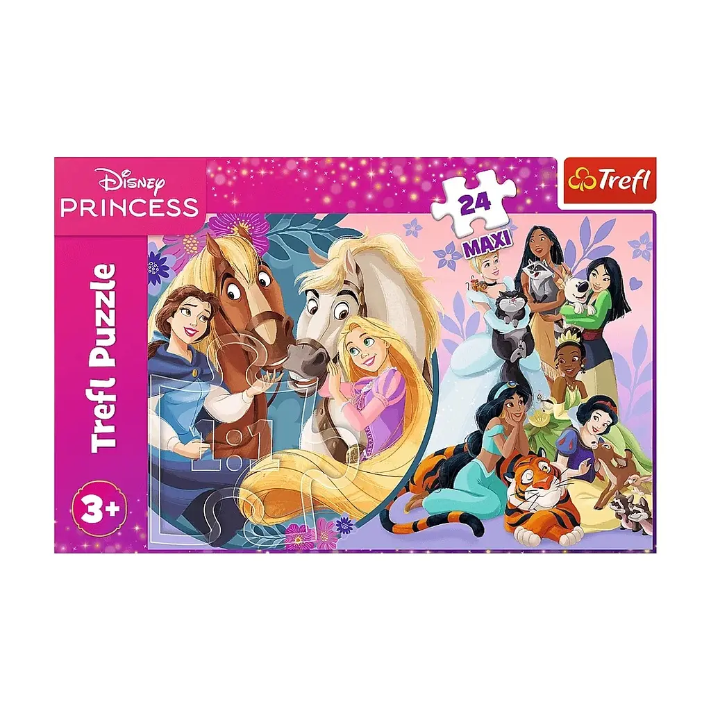 Пазл Trefl Maxi Disney Princess Посмішка дружби 24 елемента (5900511143799) - фото 3