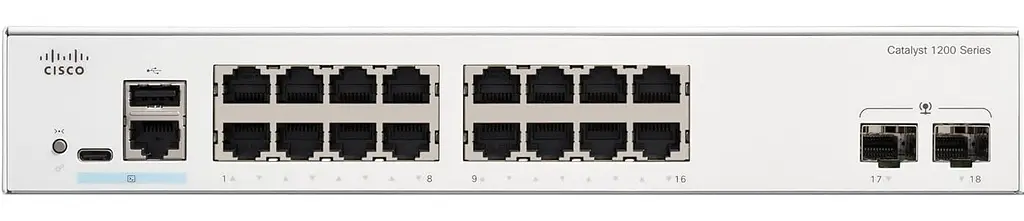 Коммутатор Catalyst 1200 16xGE, 2x1G SFP Cisco teh0018166 - фото 3