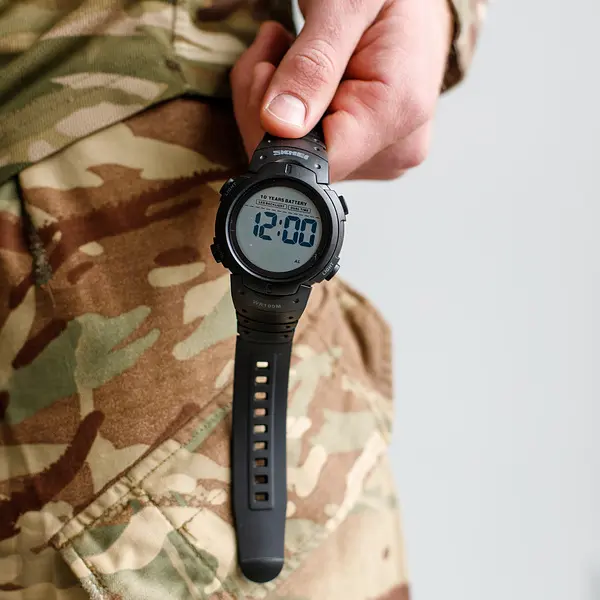 Годинник Skmei Neon 10 Bar Black - фото 3