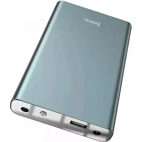 Портативна батарея Power Bank Hoco J97 UPS Multi-Function 5V+12V 10000 mAh Grey - фото 3