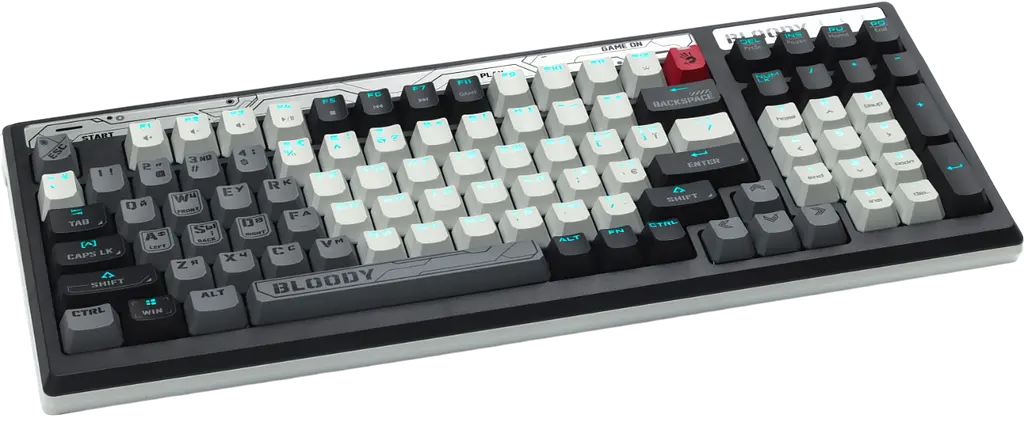 Клавиатура A4Tech Bloody B950 Warrior RGB Blue - фото 2