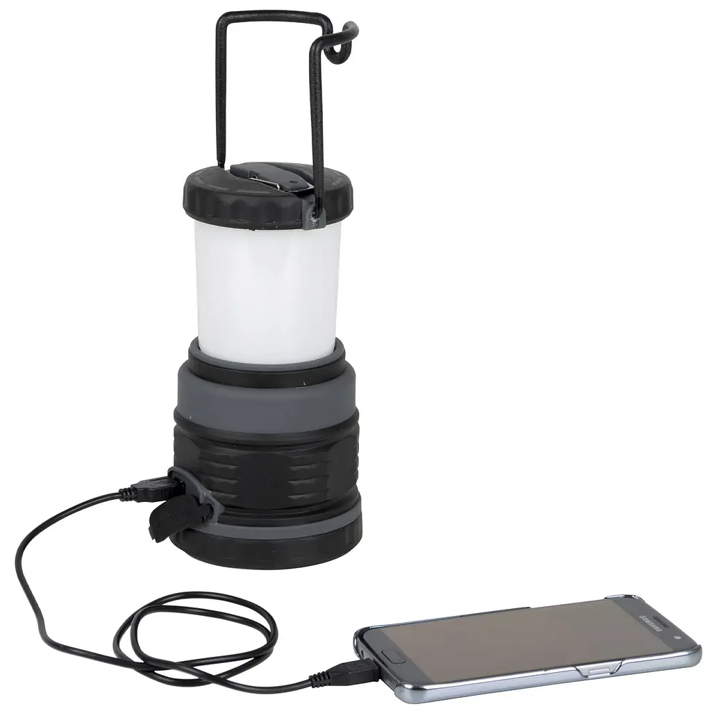 Ліхтар кемпінговий Bo-Camp Delta High Power LED Rechargable 200 Lumen Black/Anthracite (5818891) - фото 10