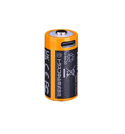 Акумулятор 16340 Fenix 800 mAh Li-ion зарядка Type-C (ARB-L16-800UP) - фото 2