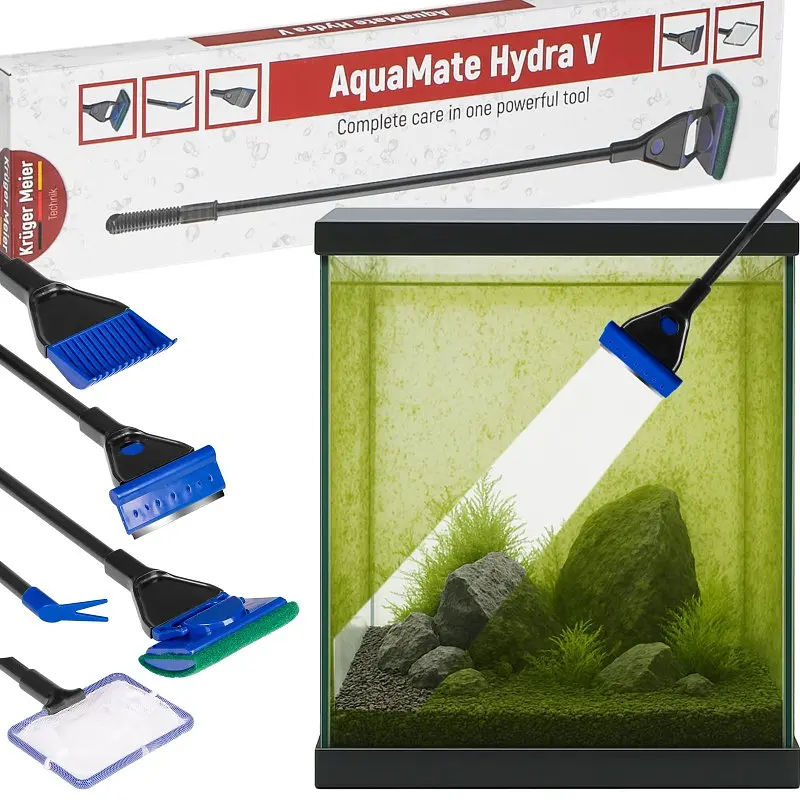Набір для чищення акваріума Kruger Meier AquaMate Hydra V 5in1 - фото 3