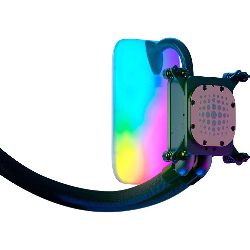 СВО Hyte THICC Q60 RGB 5'' LCD FAN-HYTE-Q60-BW Black/White (FAN-HYTE-Q60-BW) - фото 3