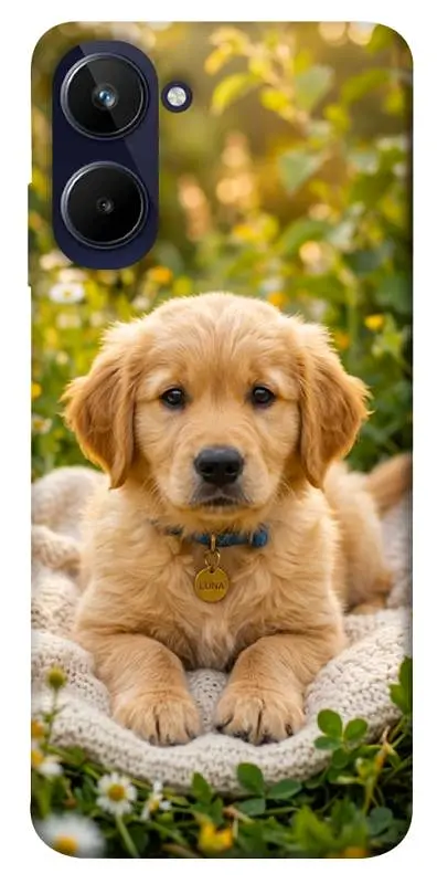 TPU чохол Demsky Small labradore для Realme 10 4G