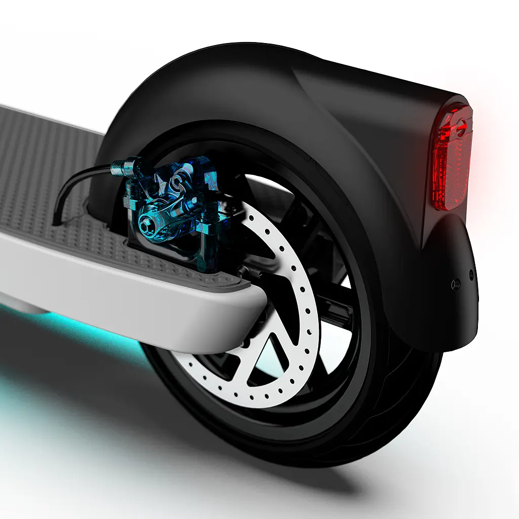 Електросамокат OKAI ES20-NEON White 9", 300(600)W, 9.8Ah, 40km, 25km\h, 20%, NFC, App, 16kg (ES20-W) - фото 9