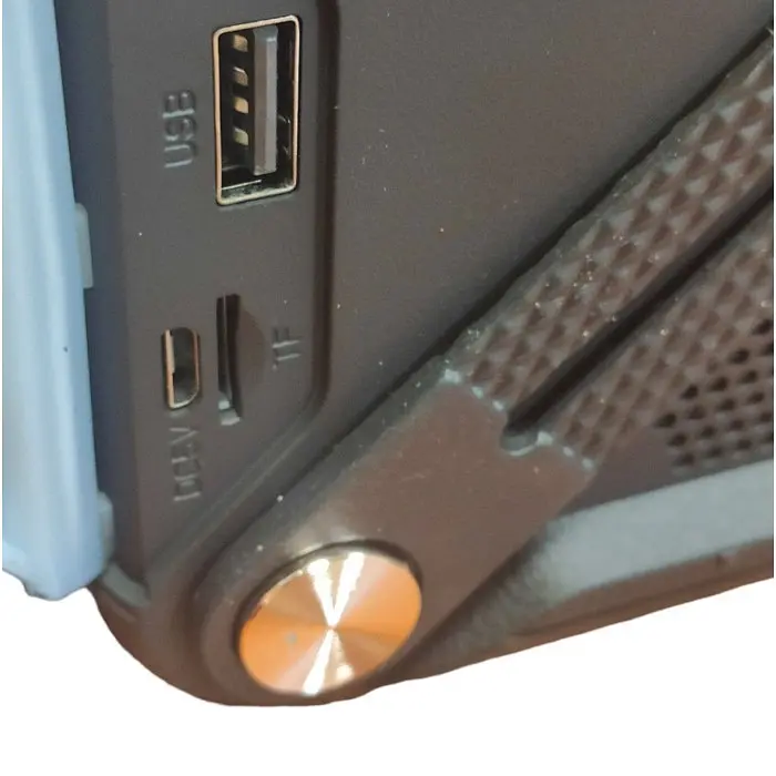 Бездротова колонка квадратна чорна Bluetooth Willen - фото 4