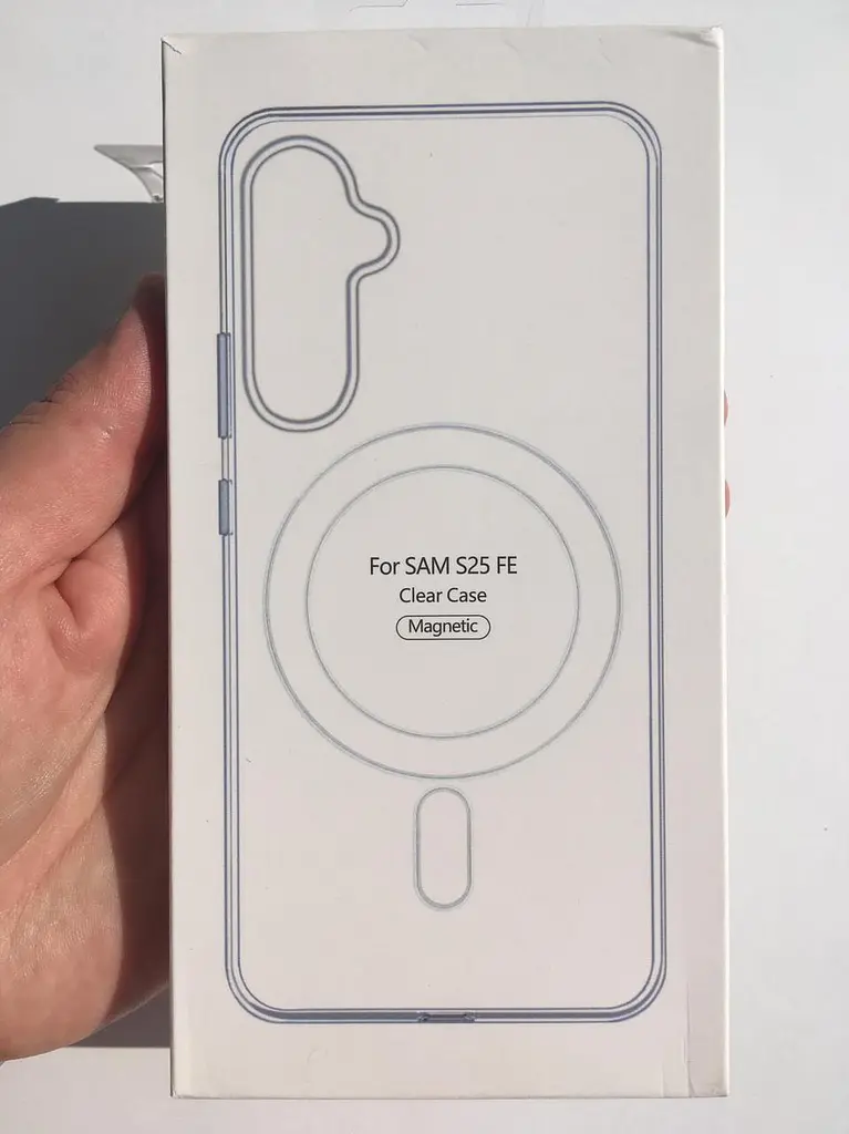 Чохол протиударний для Samsung Galaxy S25 FE (S731) Clear Case Ultra Hybrid with MagSafe Прозорий - фото 3