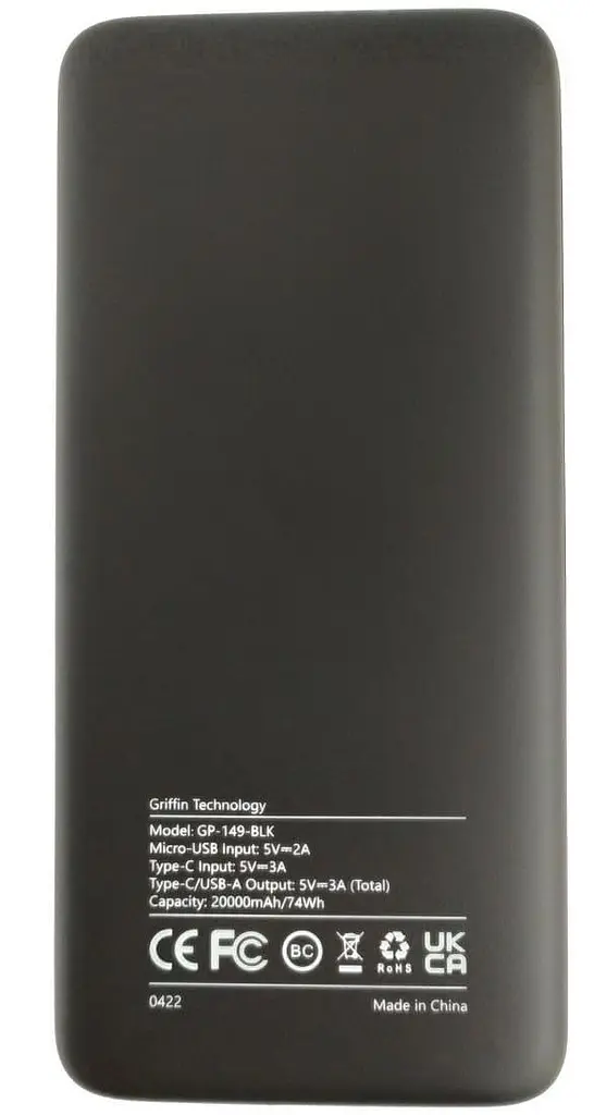 Портативна акустика JBL Charge 5 Green + Griffin 20000 mAh (JBLCHARGE5GRNPB) - фото 10