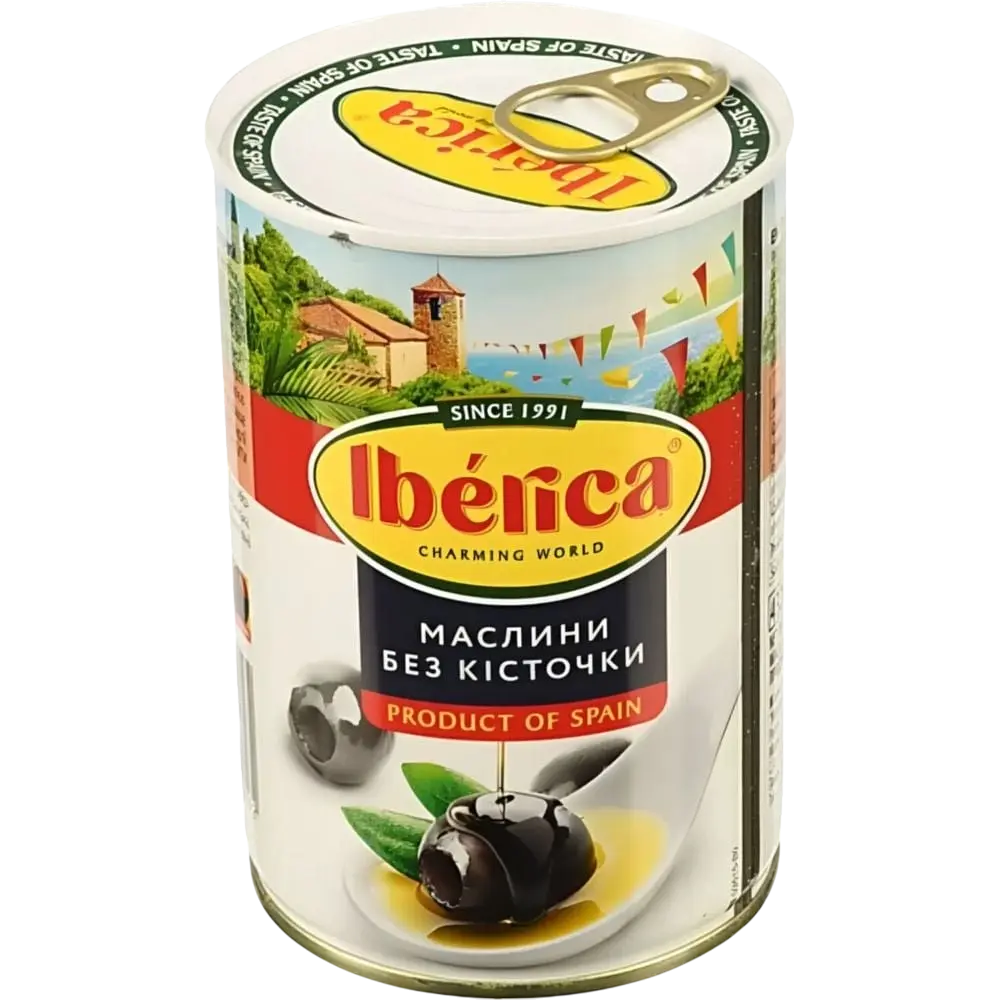 Набор: ананас Iberica ручная нарезка 565 г + маслины Iberica большие без косточки 420 г - фото 3