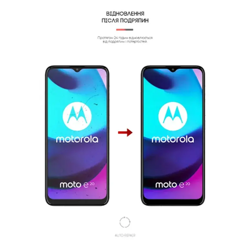 Плівка захисна Armorstandart Matte Motorola E20 (ARM62556) - фото 3
