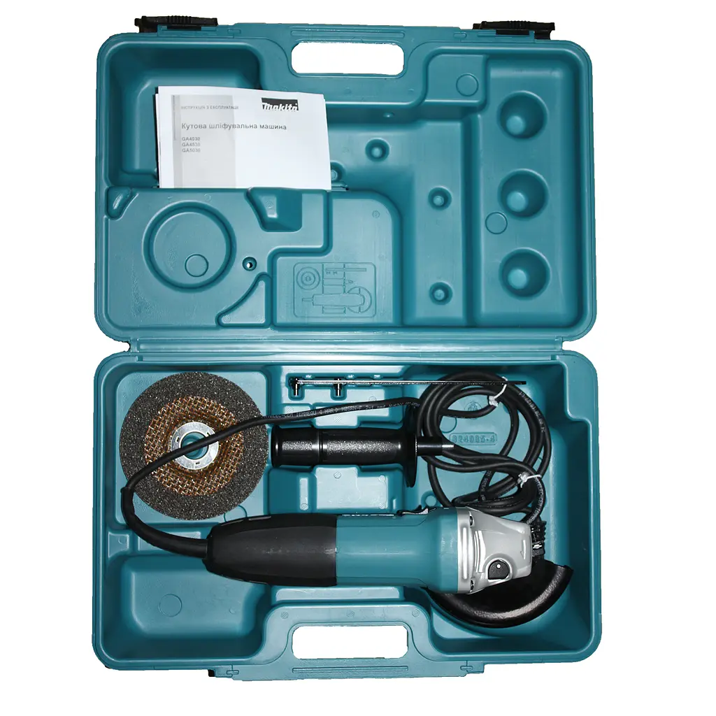 Кейс пластиковий для КШМ Makita 824985-4 (GA4530, GA5030, 9554NB, 9555NB, 9558HN, 9558NB) - фото 3