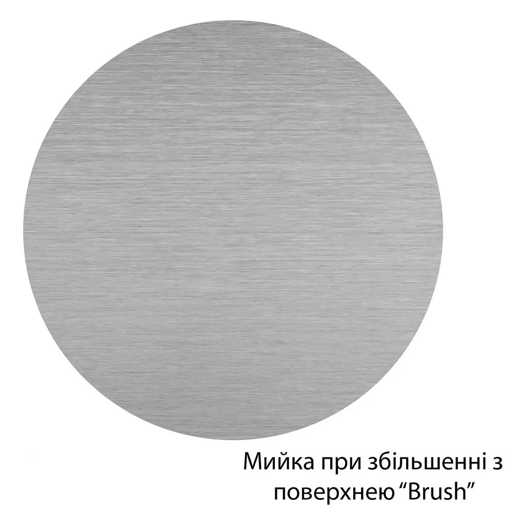 Кухонна мийка Kroner KRP Gebürstet - 6350LHM (3.0/1.0 мм) (CV031320) - фото 6