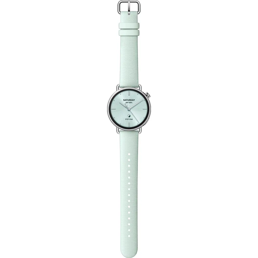Смарт-годинник Xiaomi Watch S4 41mm Fluororubber Strap Mint Green (BHR080CGL) [148157] - фото 4