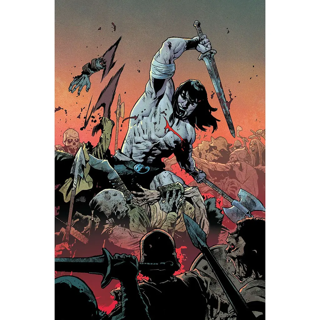 Комікс Fireclaw Marvel Конан-варвар. Життя і смерть Конана - Джейсон Аарон - фото 2